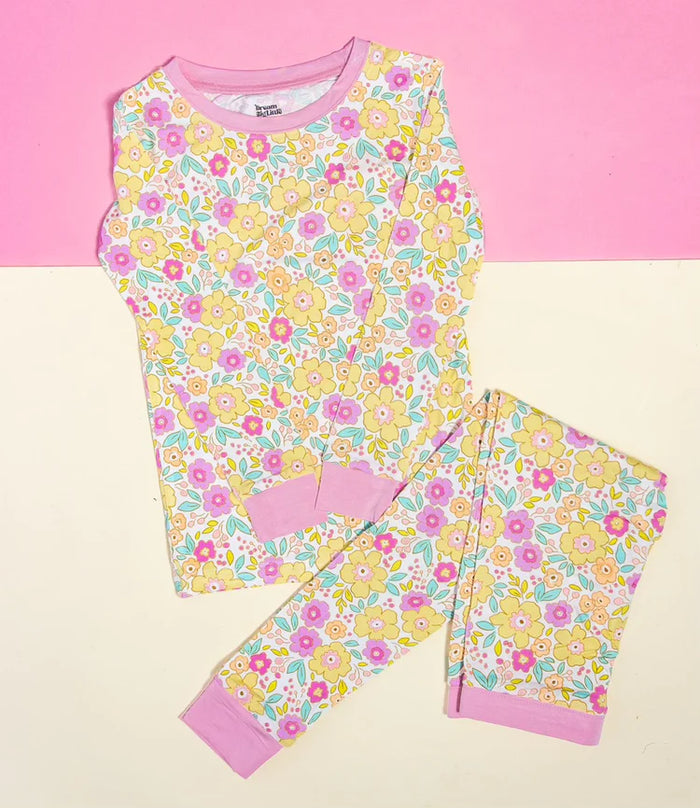 Blooming Wildflowers Bamboo 2 Piece
