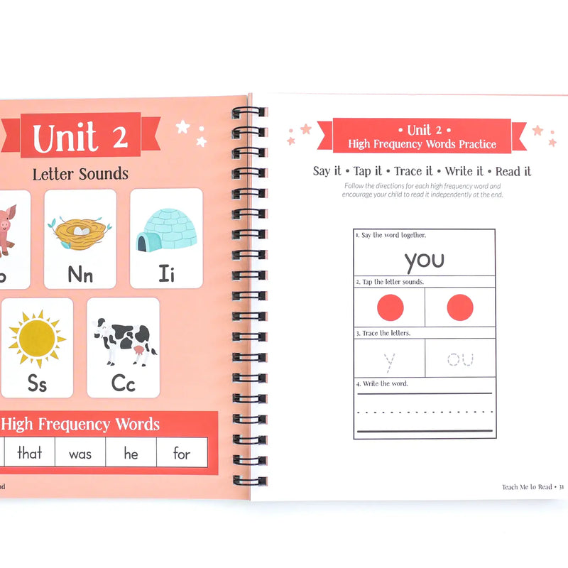 Teach me to Read : Workbook for Kids