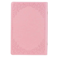 Pink Leather KJV Bible