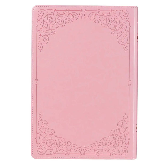 Pink Leather KJV Bible