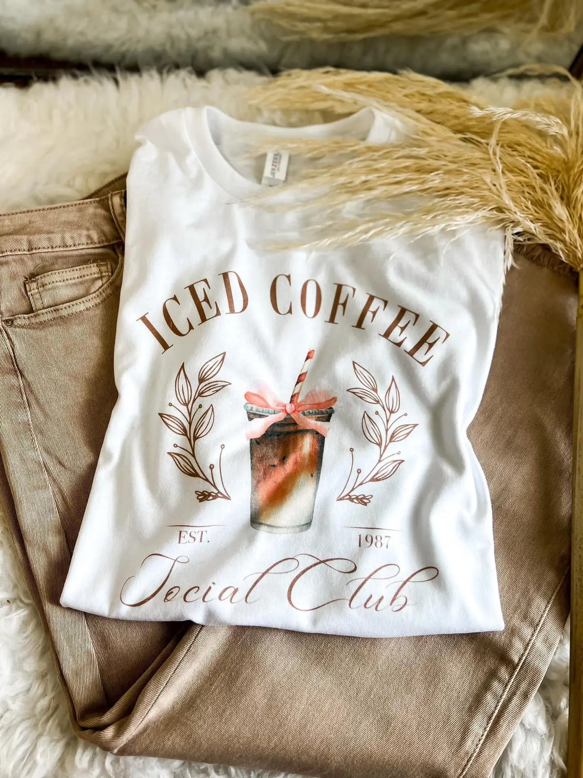 Iced Cofffee Social Club Tee