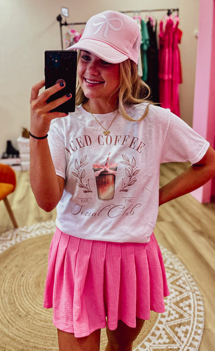 Iced Cofffee Social Club Tee