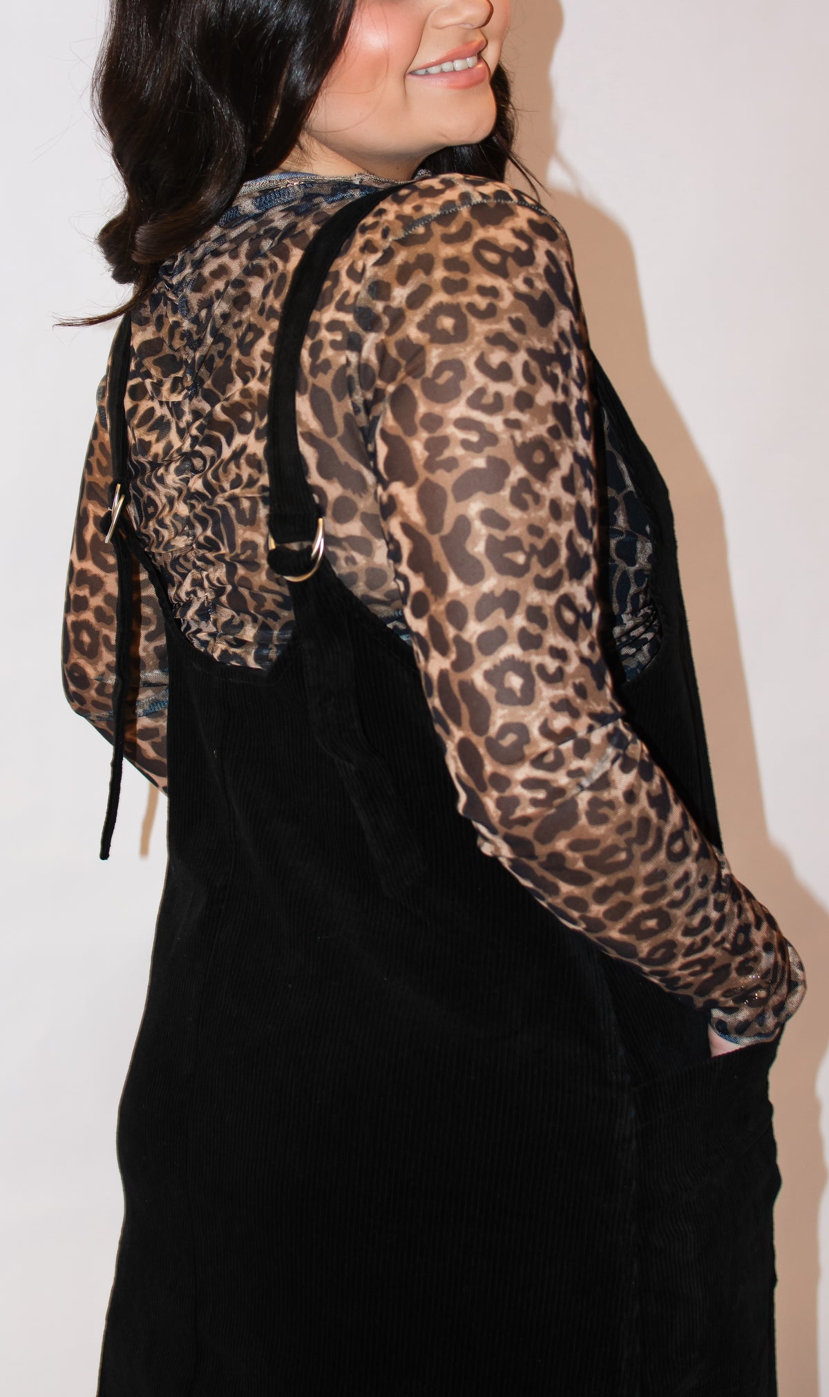 Leopard Animal Print Layering Top