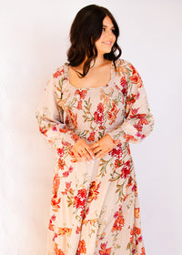 Against All Odds Floral Maxi Dress