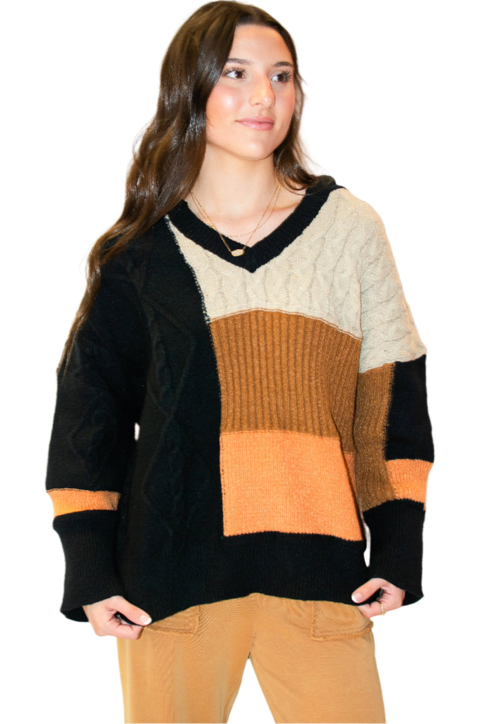 Autumn Icon Oversize Hooded Sweater