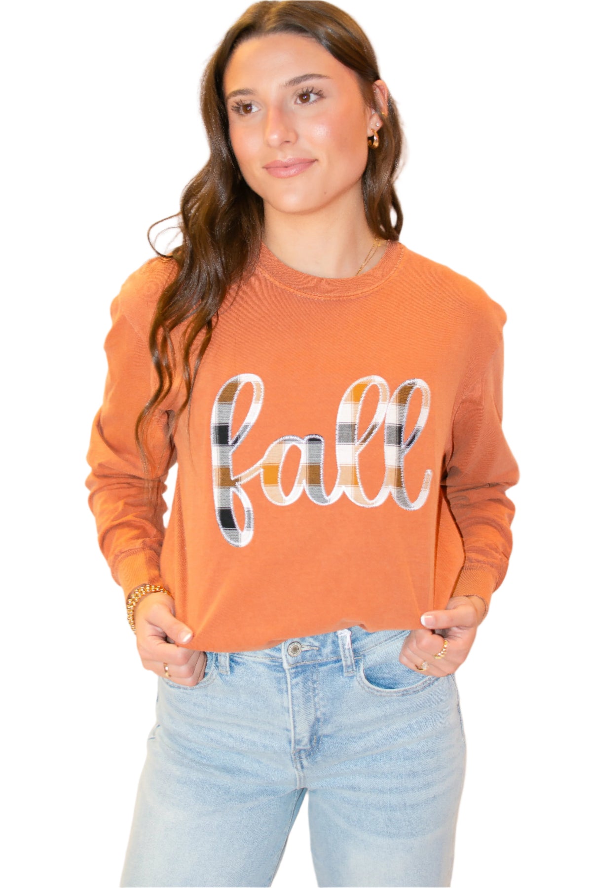 Fall Embroidered Shirt