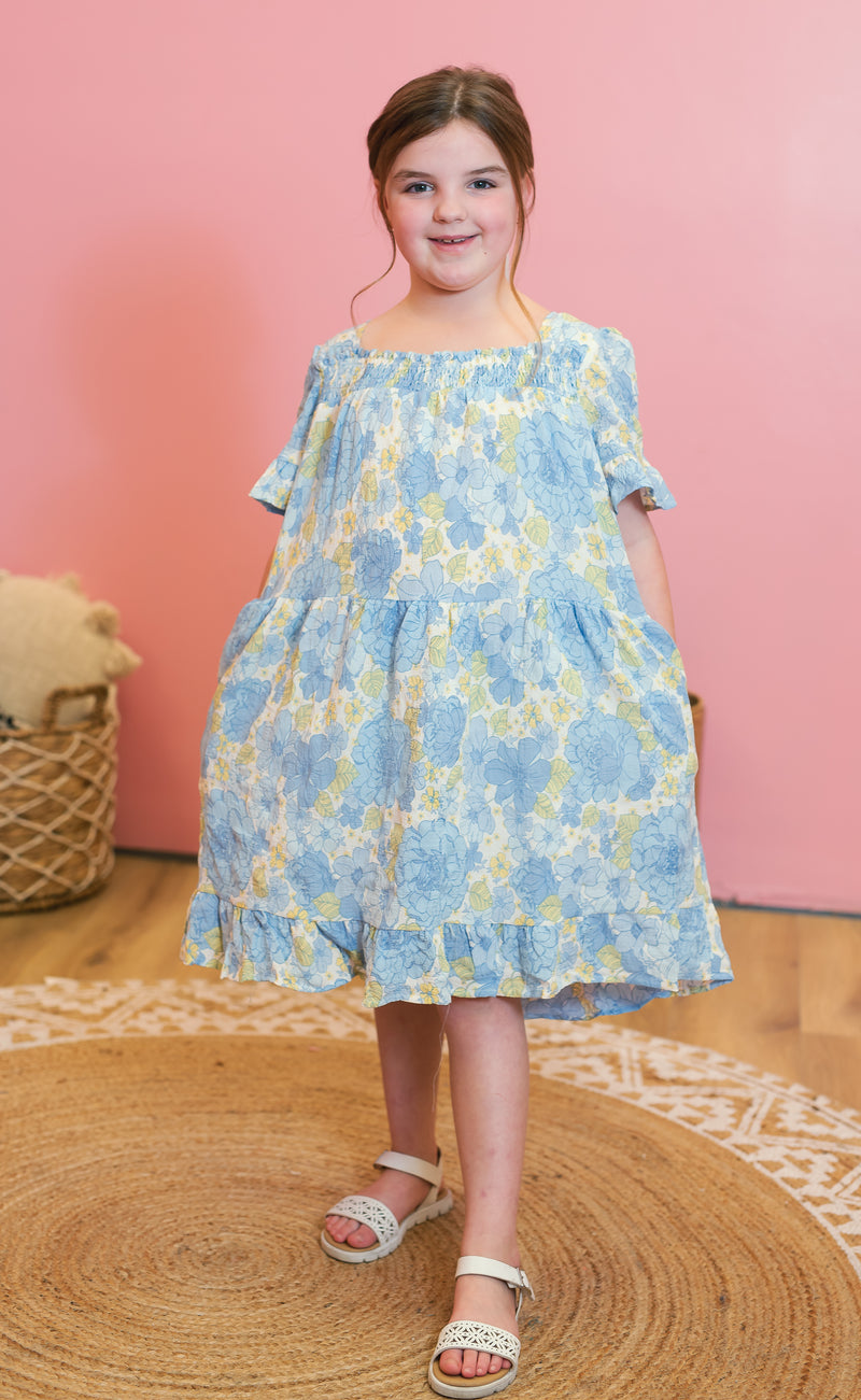 Floral Daydream Kids Dress