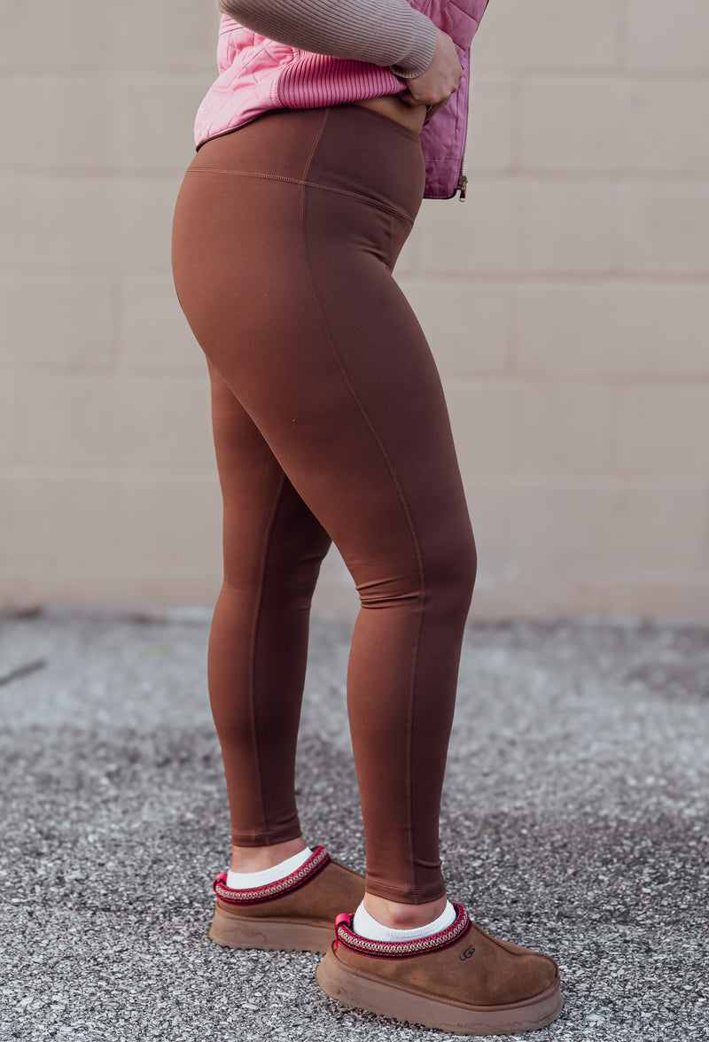 Kenzie Cocoa High Waist Legging