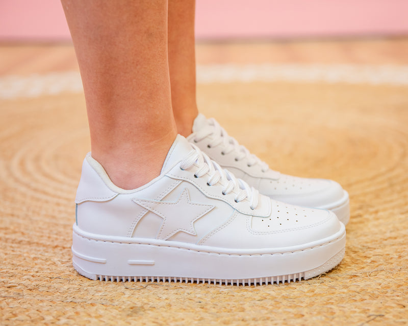 White Star Platform Sneaker