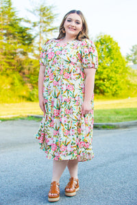 Floral Romance Midi Dress - UMGEE