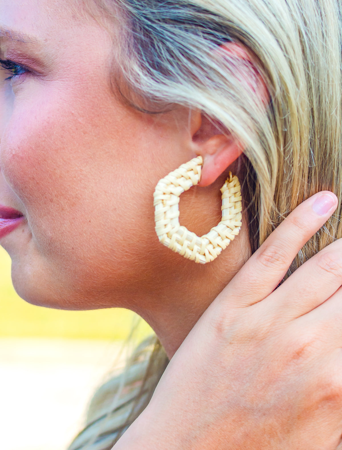 Raffia Earrings