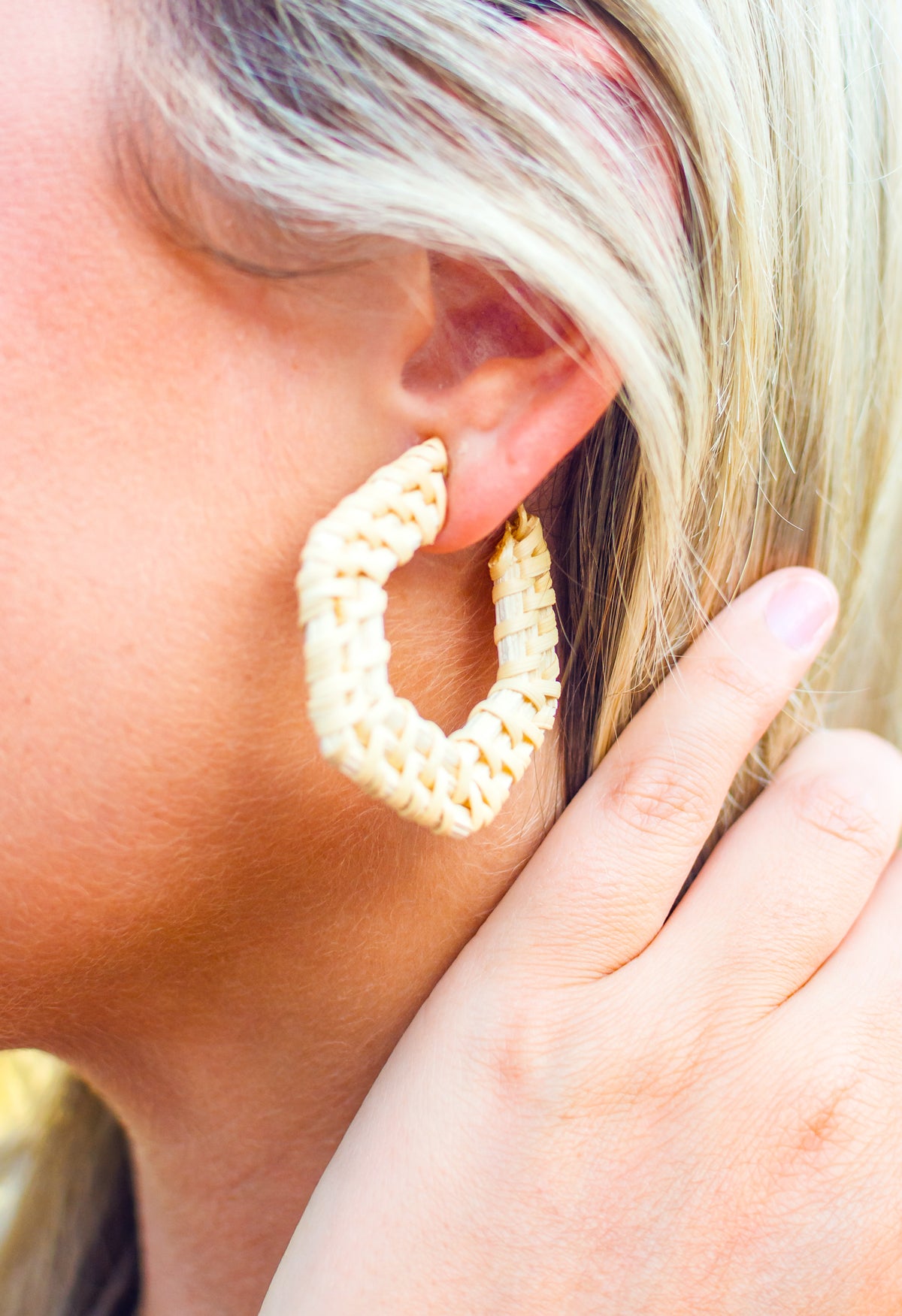 Raffia Earrings