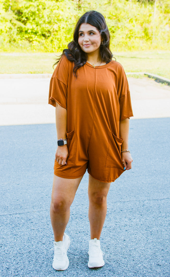 Reversible Desert Tee Romper