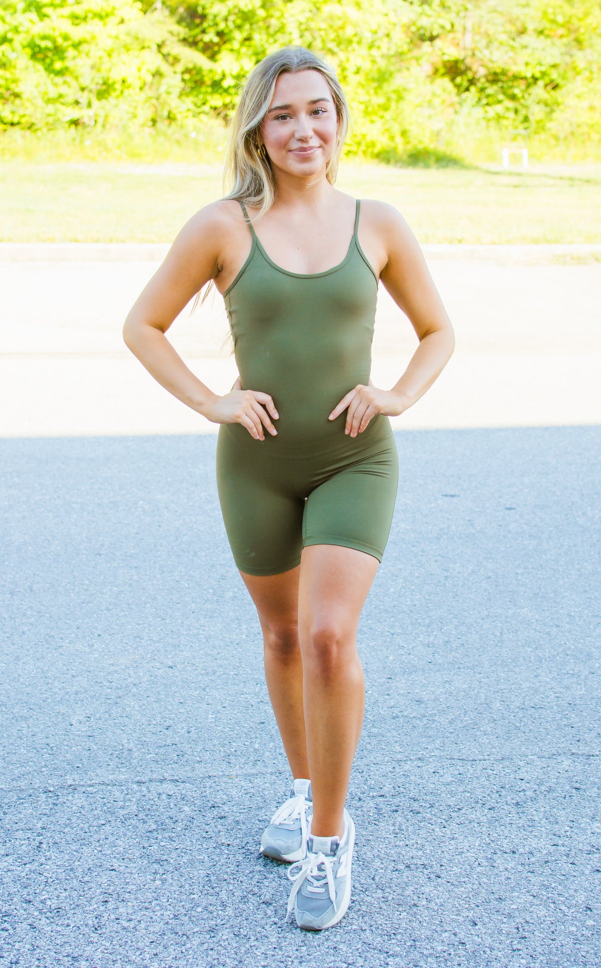 Better Now Green Romper