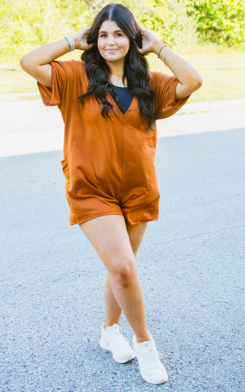 Reversible Desert Tee Romper