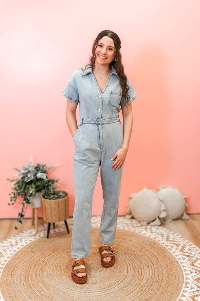 Delighted Denim Jumpsuit