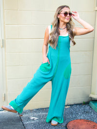 Jade Is Your Color Jumpsuit