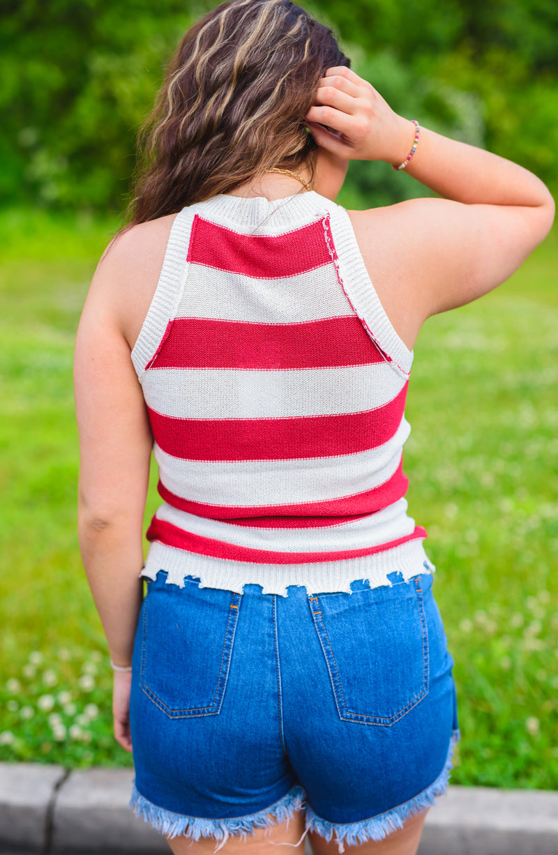 Star Sweater Tank