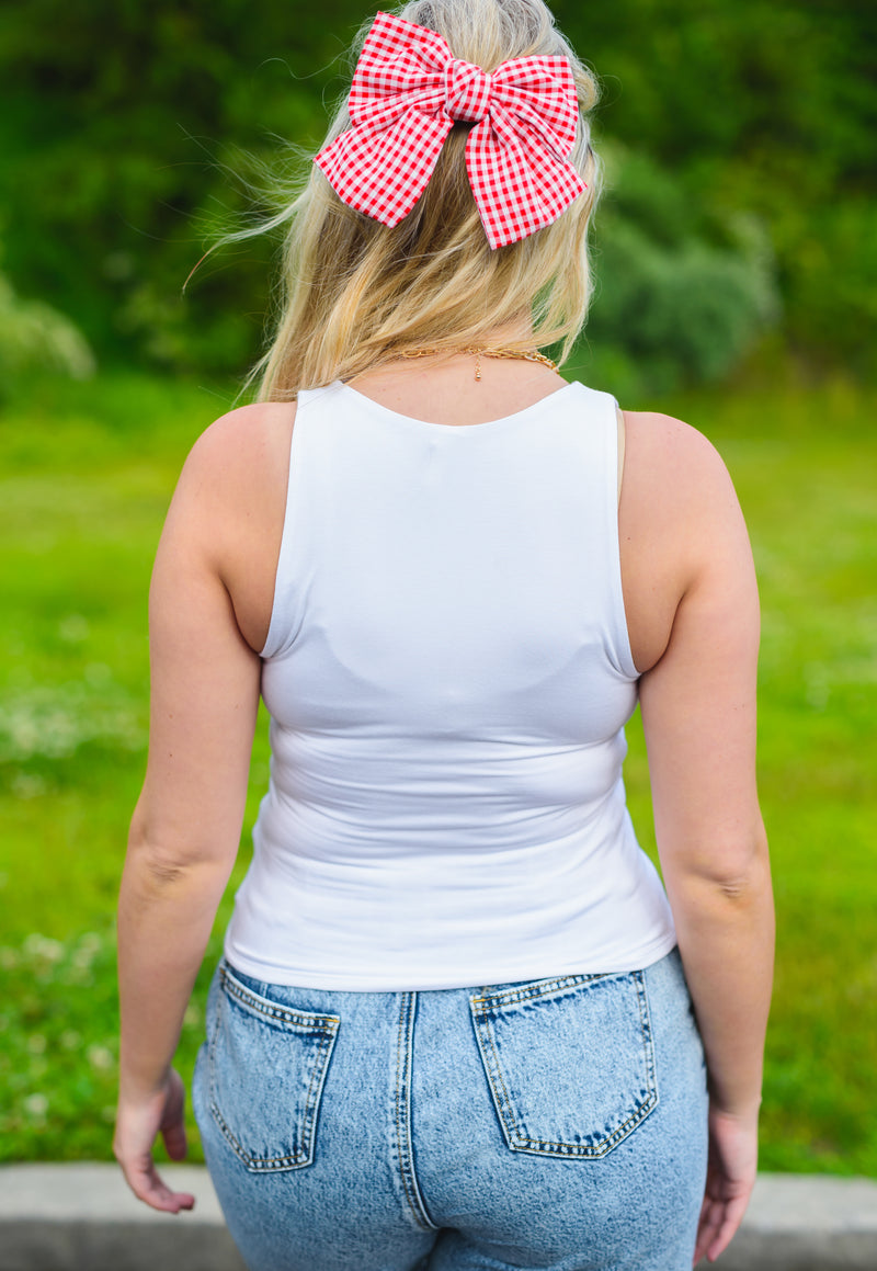 Basic White Tank Top