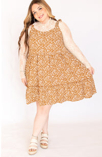 Sweet Floral Dress - Small thru 3X