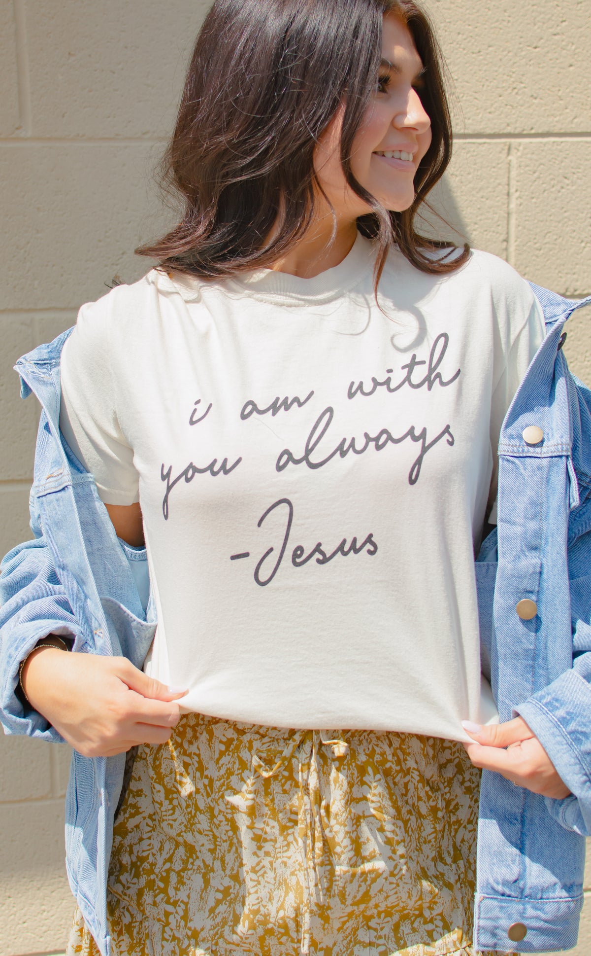 I Am With You Always Graphic Tee