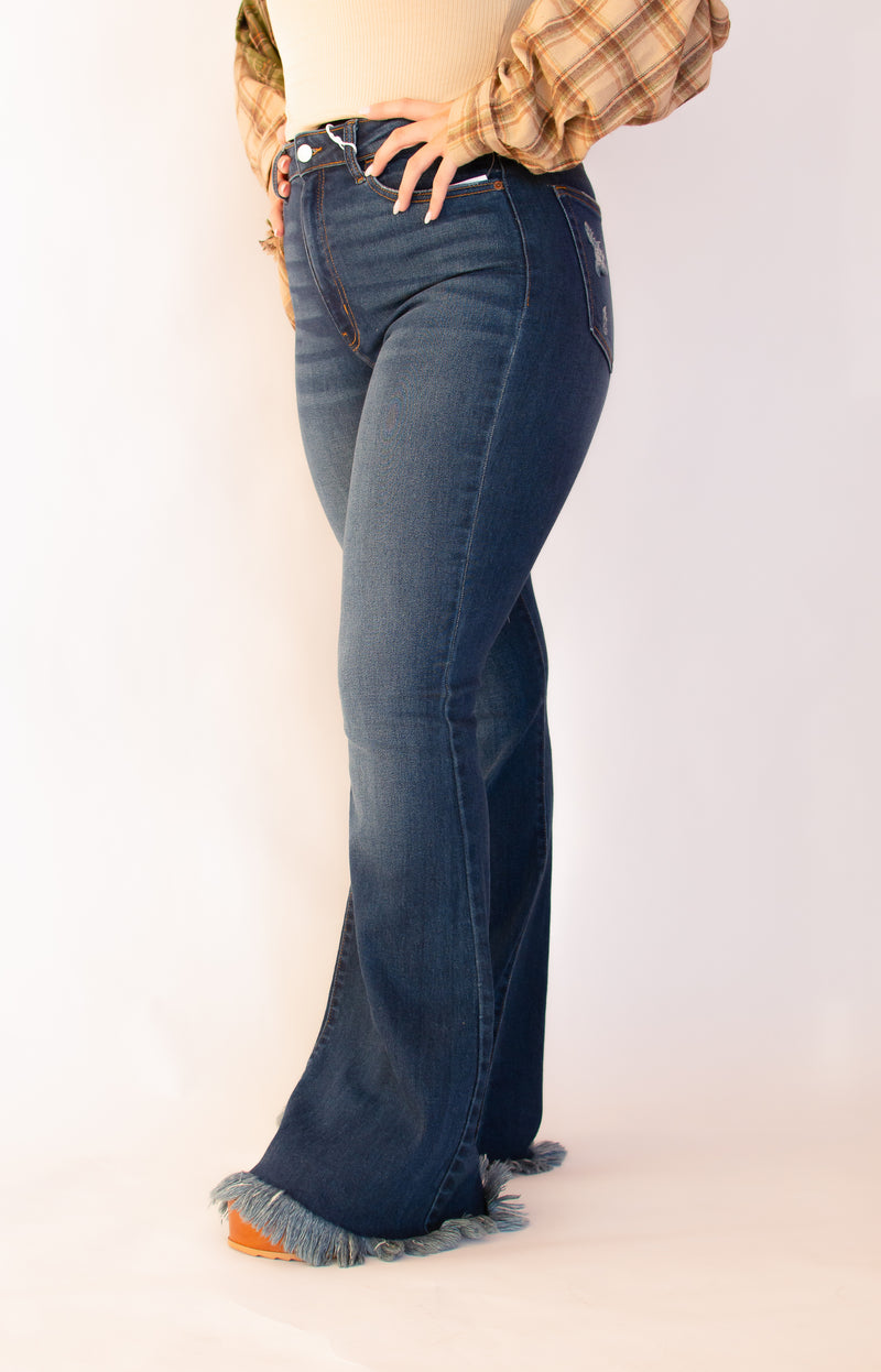 Betty High Rise Boho Flare Jeans