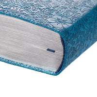 Blue Floral KJV Bible