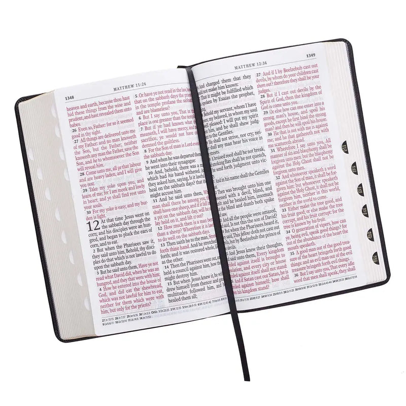 Black Leather  KJV Bible