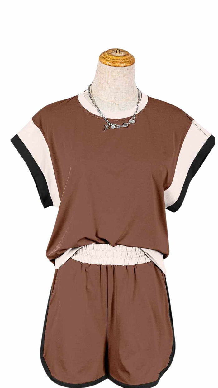 Chill Out Neutral Short Set