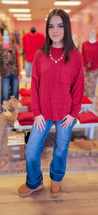 Holiday Charm Oversize Sweater