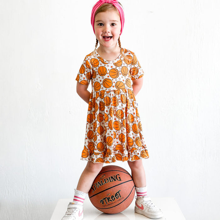 Game Time Bamboo Ruffle Dress