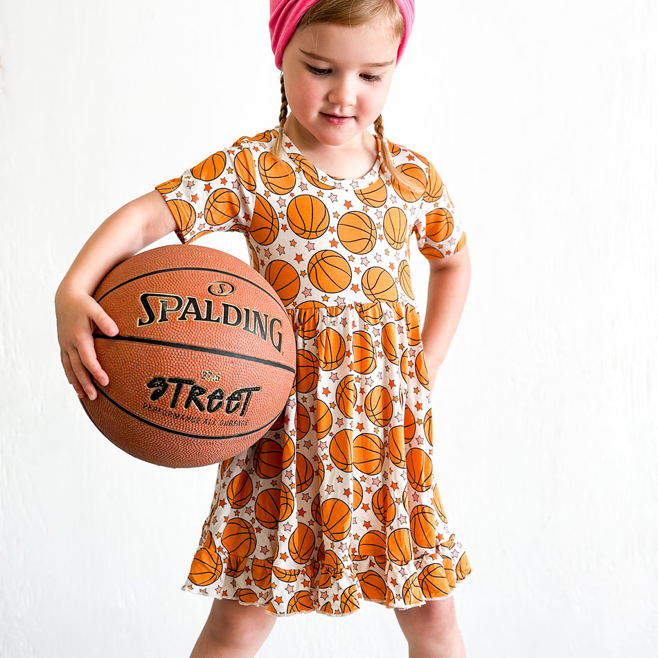 Game Time Bamboo Ruffle Dress